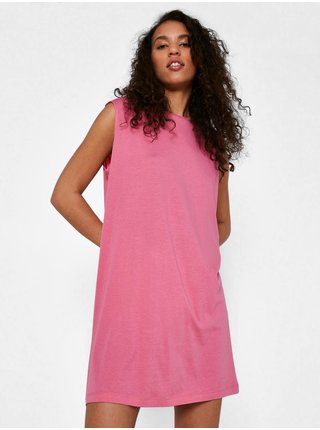 Letné a plážové šaty pre ženy Noisy May - ružová