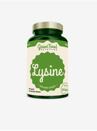 GreenFood Nutrition GreenFood Lysine 90 kapslí