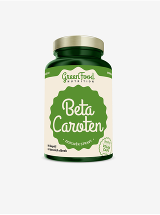 Beta Caroten-imunita, pokožka GreenFood Nutrition ( 90 kapslí )
