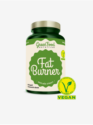 GreenFood Nutrition GreenFood Fat Burner 60 kapslí