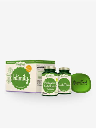 GreenFood Nutrition GreenFood Sada Intimity + dárek Pill Box