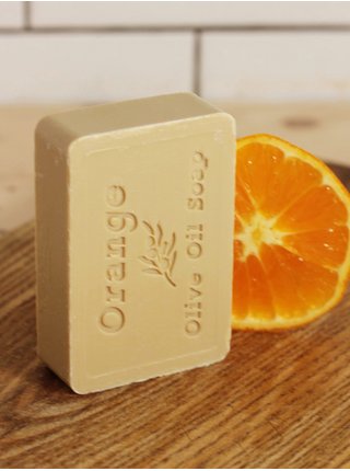 Tuhé olivové mýdlo s pomerančem KNOSSOS (100 g)