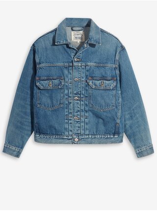 Modrá pánská džínová oversize bunda Levi's®