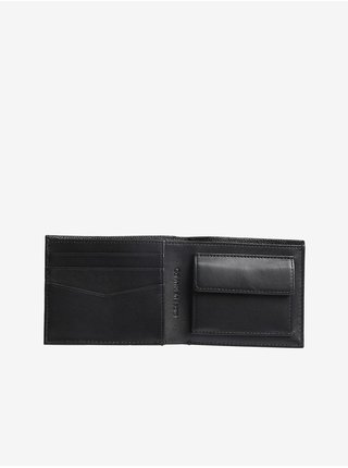 Černá pánská kožená velká peněženka Calvin Klein Jeans