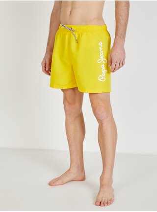 Plavky pre mužov Pepe Jeans - žltá