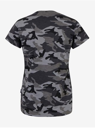 Tmavě šedé dámské vzorované tričko SAM 73 Nora