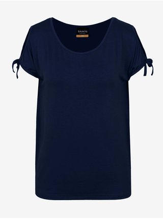 Tmavě modré dámské tričko SAM 73 Felicia