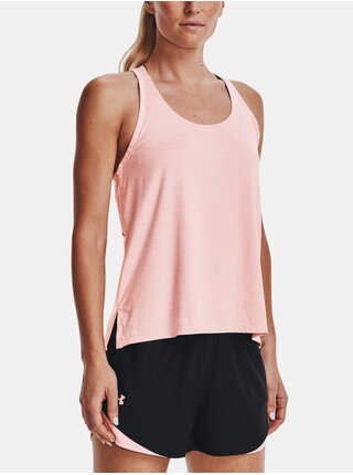 Tielko Under Armour UA Knockout Mesh Back Tank - ružová