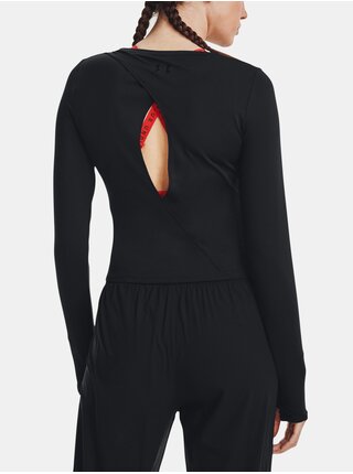 Tričko Under Armour UA HydraFuse LS Layer - černá