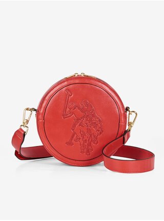 Červená dámská malá crossbody kabelka U.S. Polo Assn. Honolulu