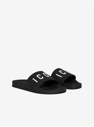 Sandále, papuče pre mužov DSQUARED2 - čierna