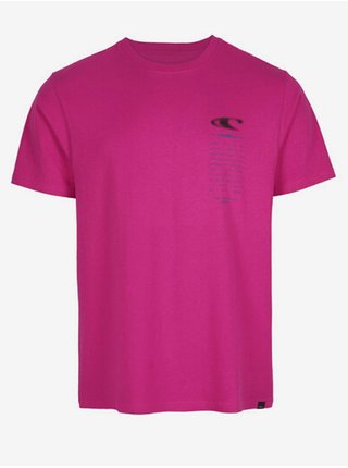 Tmavě růžové pánské tričko O'Neill California