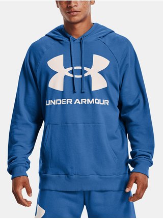 Mikina Under Armour UA Rival Fleece Big Logo HD - modrá