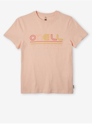 Světle růžové holčičí tričko O'Neill All Year