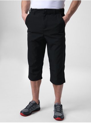 Černé pánské sportovní tříčtvrteční kalhoty LOAP Uzis