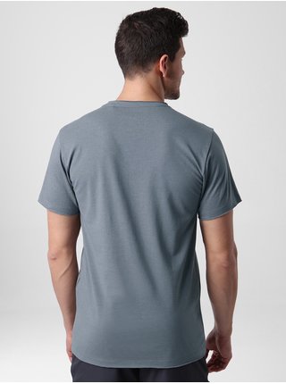 Šedé pánské žíhané tričko LOAP Belk