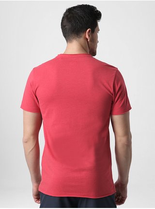 Červené pánské žíhané tričko LOAP Belk