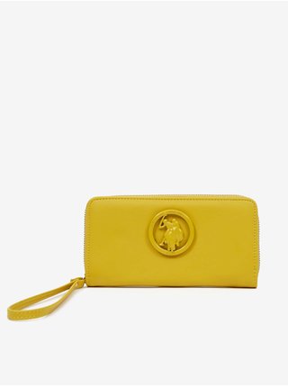 Žltá dámska malá peňaženka U.S. Polo Assn. Prestonwood
