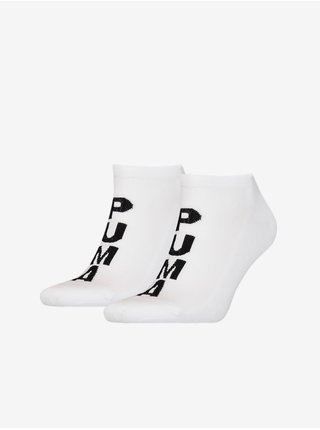 Sada dvou párů bílých pánských ponožek Puma