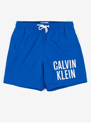 Modré klučičí plavky Calvin Klein Underwear