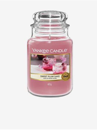 Vonná svíčka Yankee Candle Sweet Plum Sake (Classic Velký)