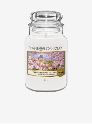 Vonná svíčka Yankee Candle Sakura Blossom Festival (Classic Velký)