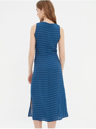 Letné a plážové šaty pre ženy Trendyol - modrá