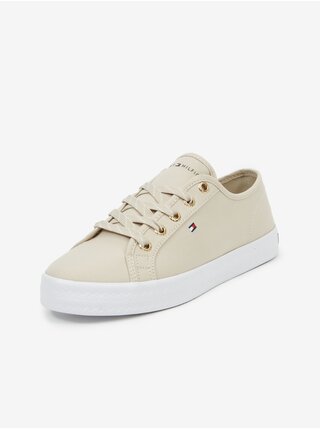Béžové dámské tenisky Tommy Hilfiger