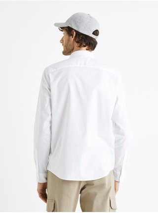 Bílá pánská košile Celio Baxford