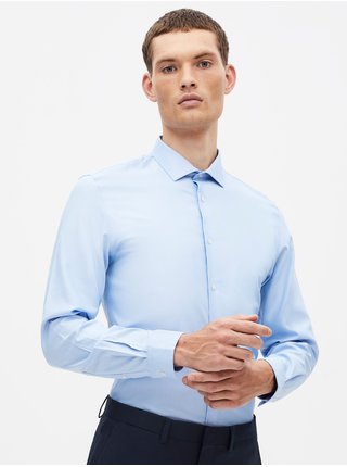 Modrá pánská formální košile Celio Rapid  