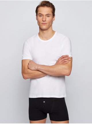 Basic tričká pre mužov BOSS - biela, sivá, čierna
