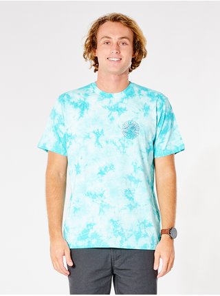 Tyrkysové pánské vzorované tričko Rip Curl