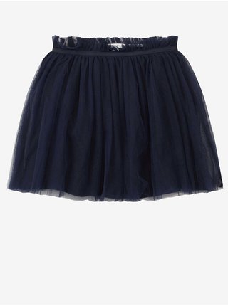 Tmavě modrá holčičí tylová sukně Tom Tailor