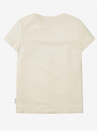 Krémové holčičí tričko s potiskem Tom Tailor