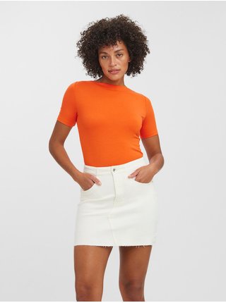 Topy a tričká pre ženy VERO MODA - oranžová
