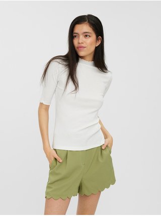 Topy a tričká pre ženy VERO MODA - biela