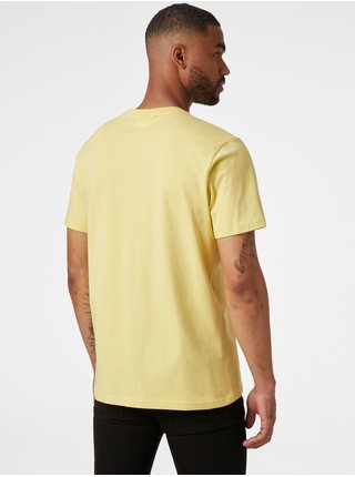 Světle žluté pánské tričko HELLY HANSEN