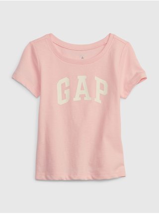 Smetanové holčičí tričko z logem GAP