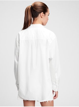 Bílá dámská košile z organické bavlny GAP