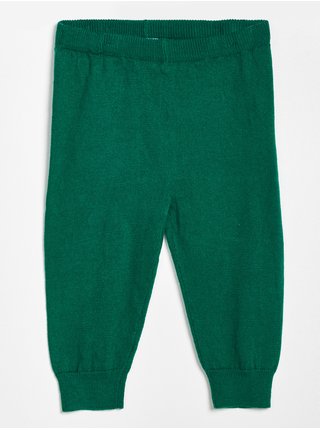 Zelený detský set svetra a nohavíc GAP