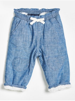 Modré holčičí džíny zateplené GAP