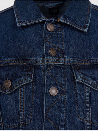 Tmavě modrá klučičí džínová bunda  GAP