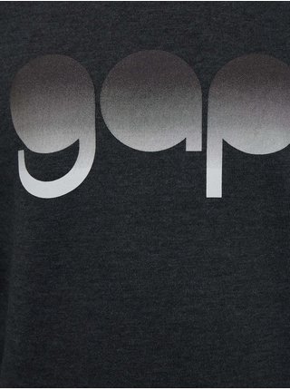 Černá klučičí mikina retro logo GAP