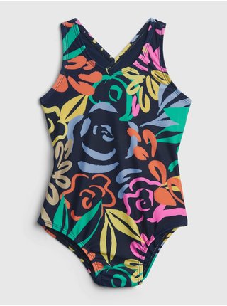 Farebné detské plavky GAP floral