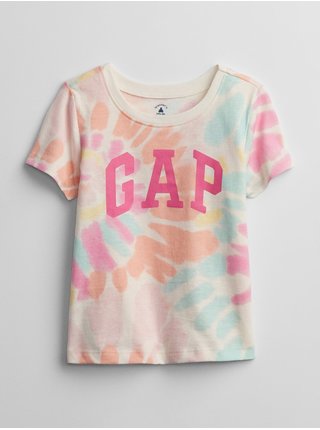 Růžové holčičí tričko color GAP