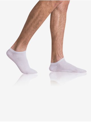 Biele pánske ponožky Bellinda GREEN ECOSMART MEN IN-SHOE SOCKS