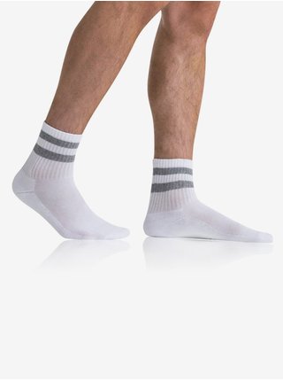 Biele unisex ponožky Bellinda ANKLE SOCKS