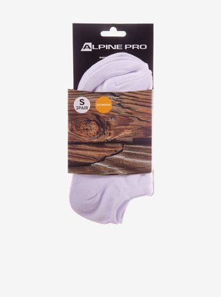 Unisex ponožky 3 páry ALPINE PRO 3UNICO bílá
