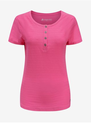 Dámské bavlněné tričko ALPINE PRO IMEWA růžová