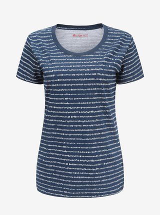 Dámské bavlněné tričko ALPINE PRO MAARA modrá